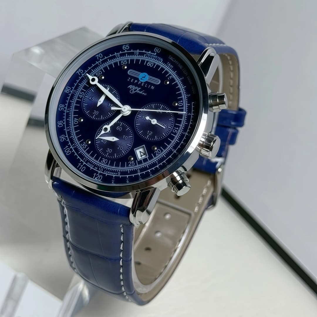 نسخة جديدة من Zeppelin لعام 2025، إصدار تذكاري، ساعة رجالية ريترو للأعمال والترفيه، ساعة موضة - 4