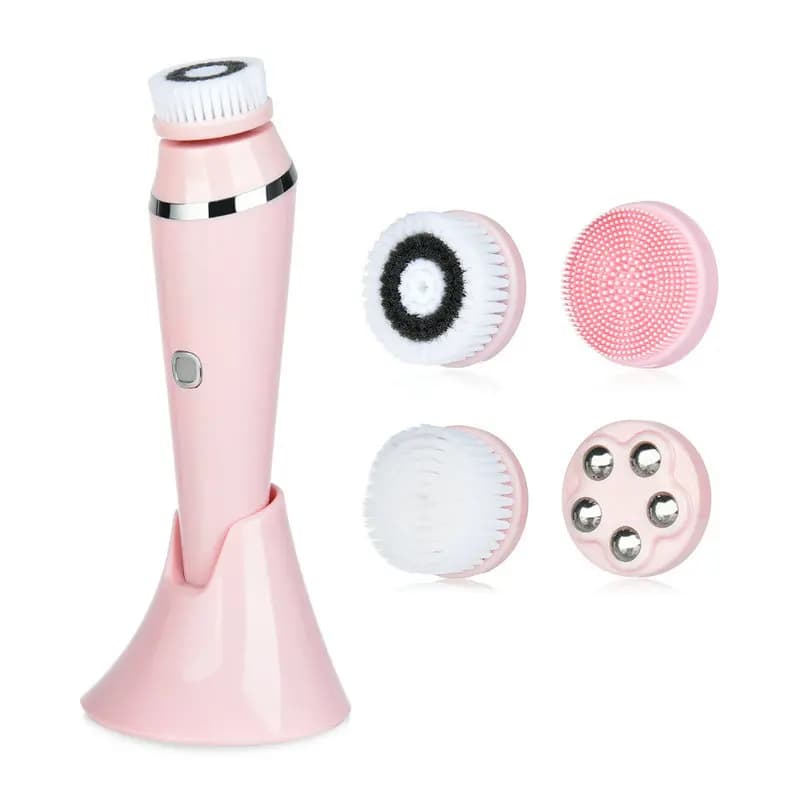 Electric Facial Brush Electric Rechargeable Waterproof exfoliating peel deep cleansing skin pore face cleanser facial cleaning