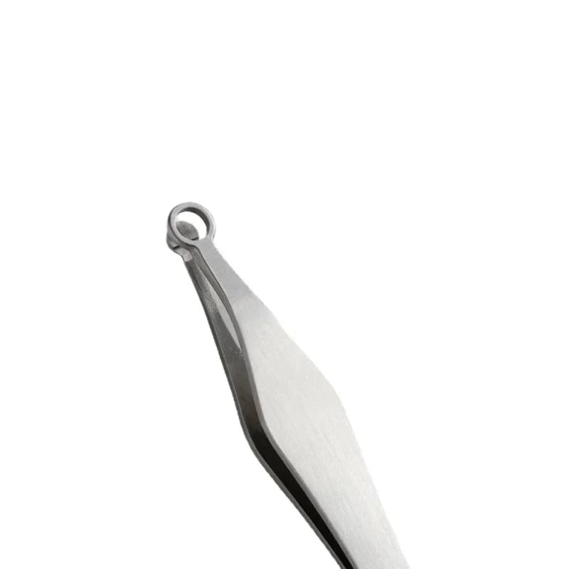 Universal Nose Hair Trimming Tweezers Stainless Steel Eyebrow Nose Hair Cut Manicure Facial Trimming Makeup Scissors Trimmer - 4