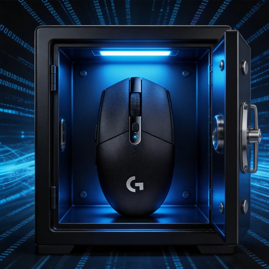 فأرة ألعاب لاسلكية Logitech G304 Hero Edition، تدعم برمجة 6 أزرار قابلة للتخصيص، بطارية قوية