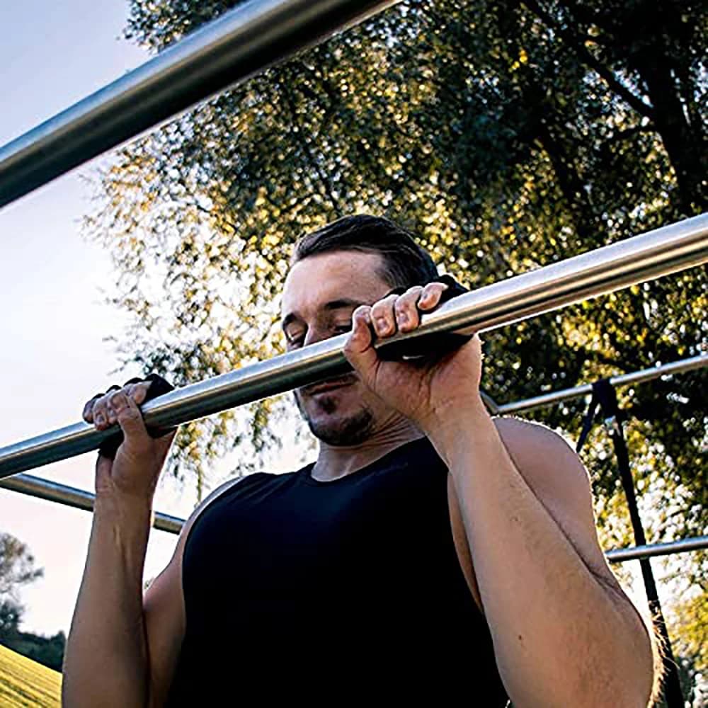 اليد النخيل حامي رياضة اللياقة البدنية قفازات نصف اصبع رفع النخيل الدمبل القبضات منصات رفع الأثقال التدريب قفاز الصالة الرياضية تجريب - 6