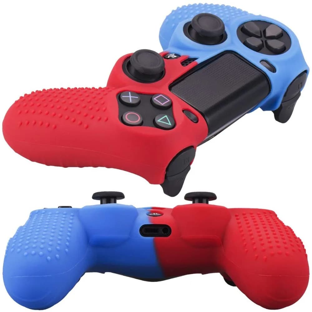 Non-slip Protective Cover Cases Soft Rubber Shell Cover Skin Gamepad Silicone Case For Sony PS4 Controller Handle Accessories - 2