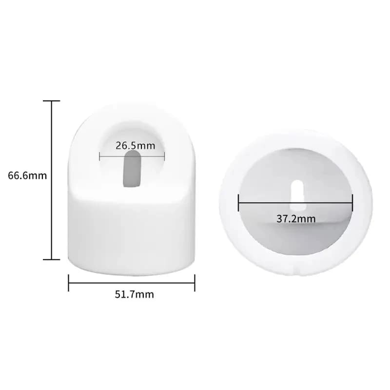 Charger Stand For Apple Watch Series Ultra/8/SE2/7/6/SE/4/3 49mm/45mm/44mm/42mm/41mm/40mm/38mm Durable Silicone Nightstand Mode - 6