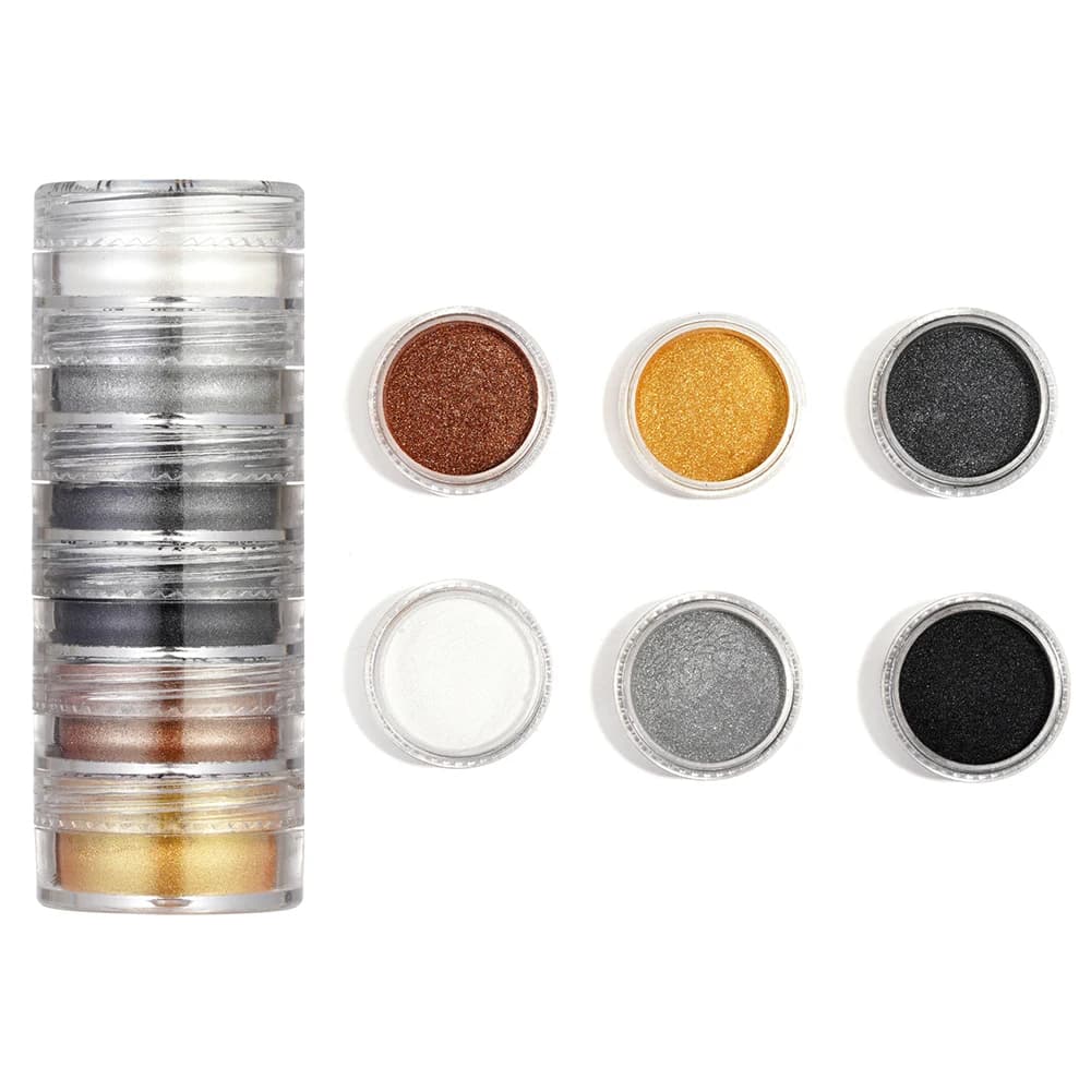 6 ألوان/مجموعة مسحوق اللؤلؤ الصباغ الراتنج قالب تلوين صبغ بيرليسسينت الايبوكسي الراتنج الصباغ DIY بها بنفسك الايبوكسي الراتنج الحرف لوازم - 6