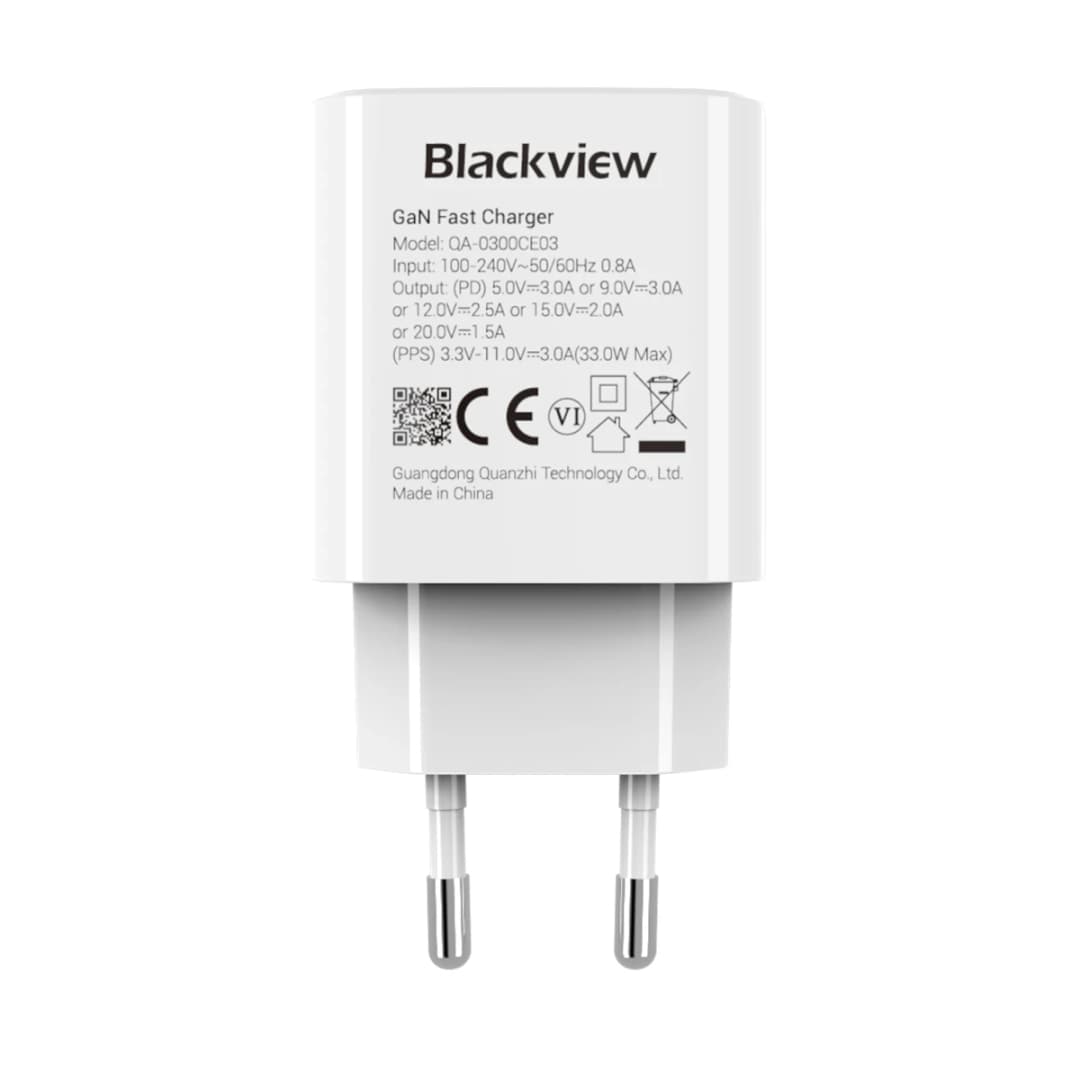 Blackview Original EU Charger, 10W, 18W, 33W, 45W, 55W, 120W, Type-C  Charger Adpter - 3