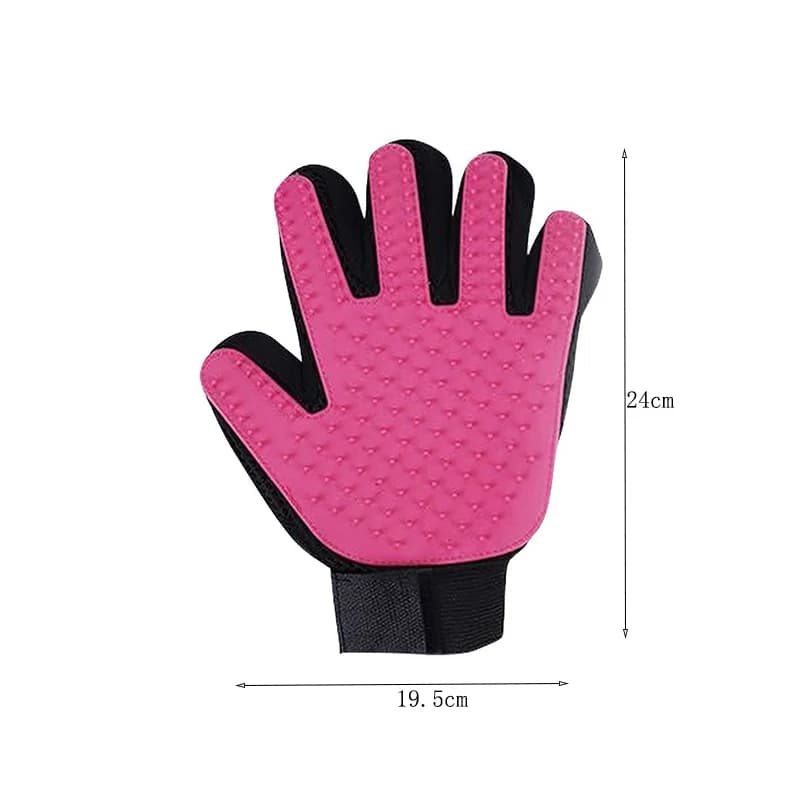 Multicolor Silicone Pet Gloves Cat Dog Hair Removal Dog Supplies Comb Hair Removal Brush Rubber Sticky Hair Gloves - 6