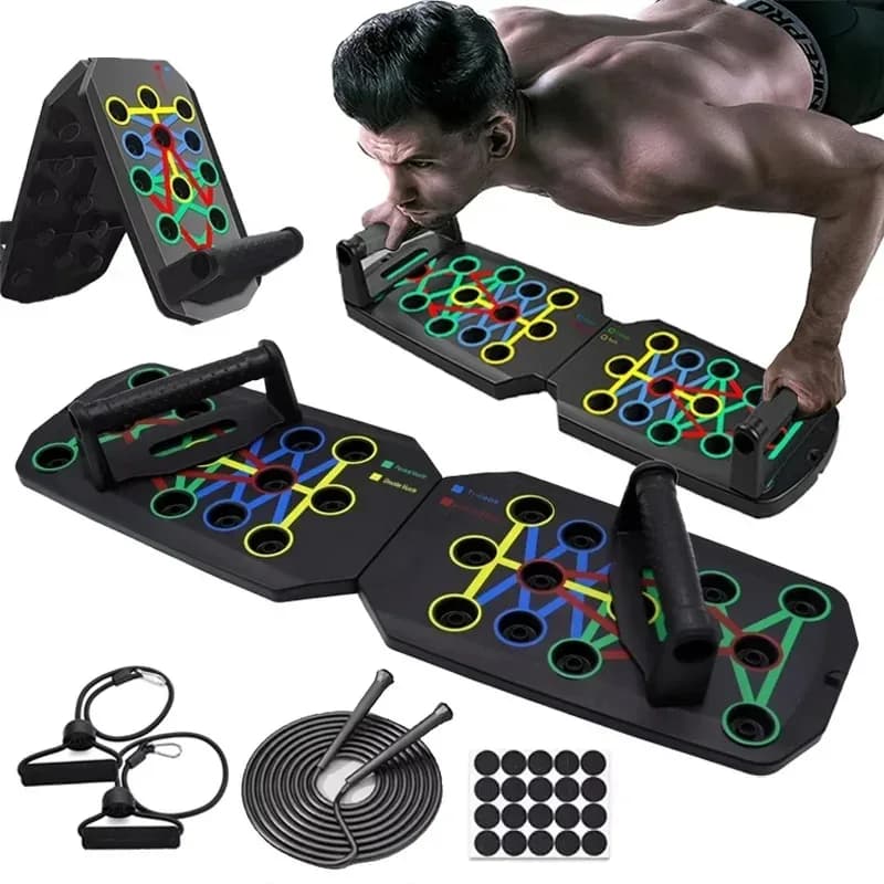Home multi-functional push-up board, training board, chest and abdominal muscle training equipment, portable push-up - 2
