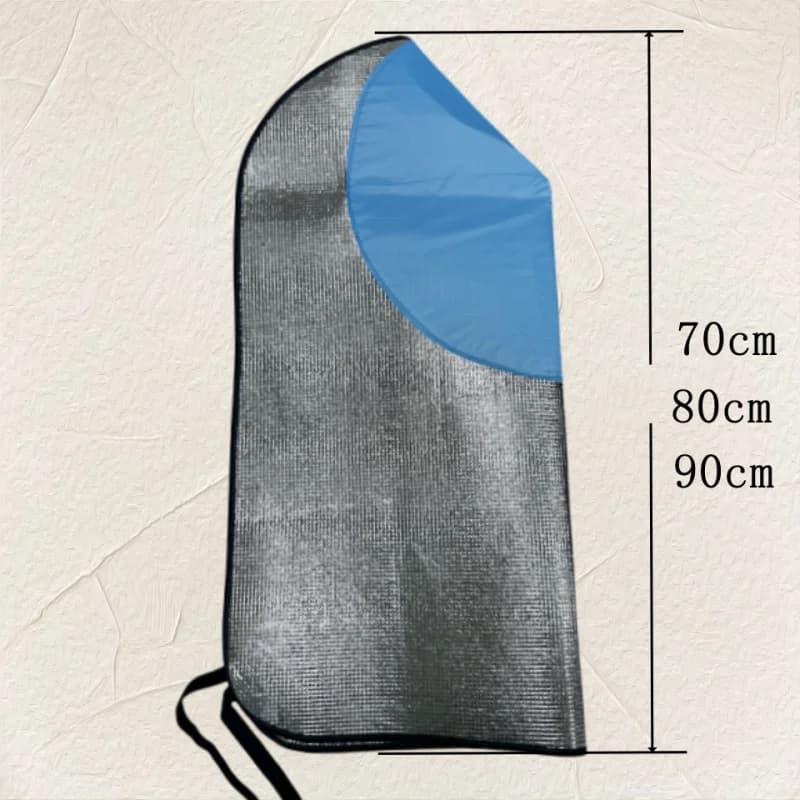 كيب بغطاء واقي من الشمس والمطر - قبعة تنفسية للحماية من الأشعة فوق البنفسجية للزراعة/البستنة - قبعة واسعة الحواف مع غطاء للرقبة - 3