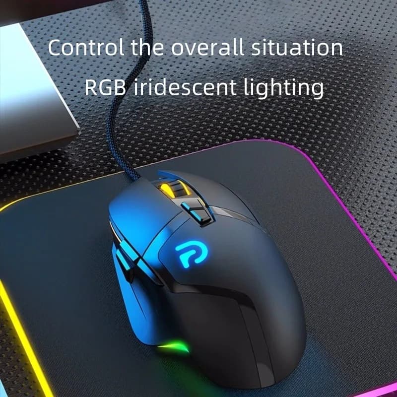 ماوس Logitech G402/M100R سلكي للألعاب الإلكترونية الاحترافية كمبيوتر سطح المكتب محمول ملحقات مخصصة - 4