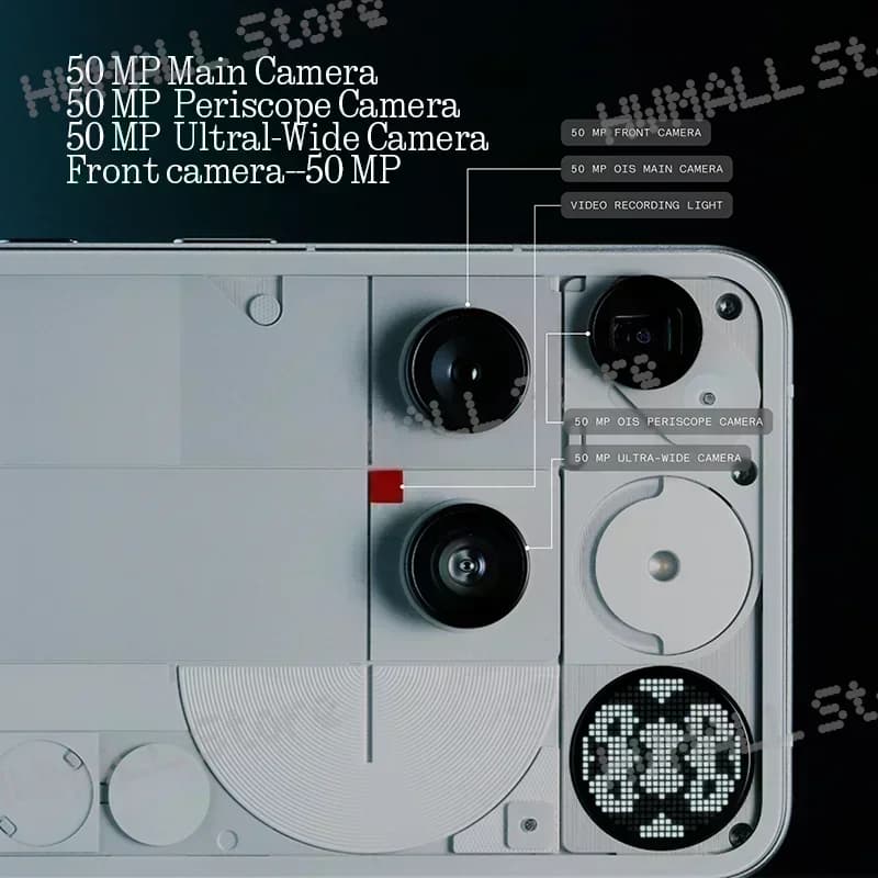 Nothing Phone (3) Qualcomm Snapdragon 8S Gen 4 6.77 120Hz 50MP Camera - 5