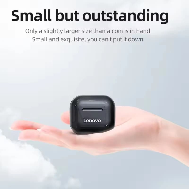 Choice Lenovo LP40 Bluetooth Earphones TWS Wireless HiFi Stereo Immersive Music Headphone HD Call Sport Touch Control Earbud New - 6
