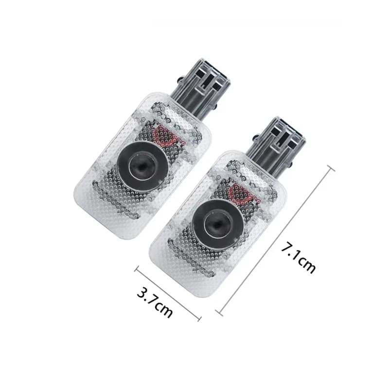 مصابيح ترحيبية LED HD لباب السيارة لسيارات فولفو Rdesign Polestar AWD V50 S60 XC60 S40 XC40 XC90 V60 S80 S90 V90 V70 T6 - 3