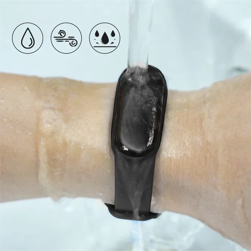 Strap For Xiaomi Mi Band 7 6 5 Bracelet Sport Silicone Wristband belt Replacement Smart watch Xiao Mi Band 3 4 5 6 Strap - 5