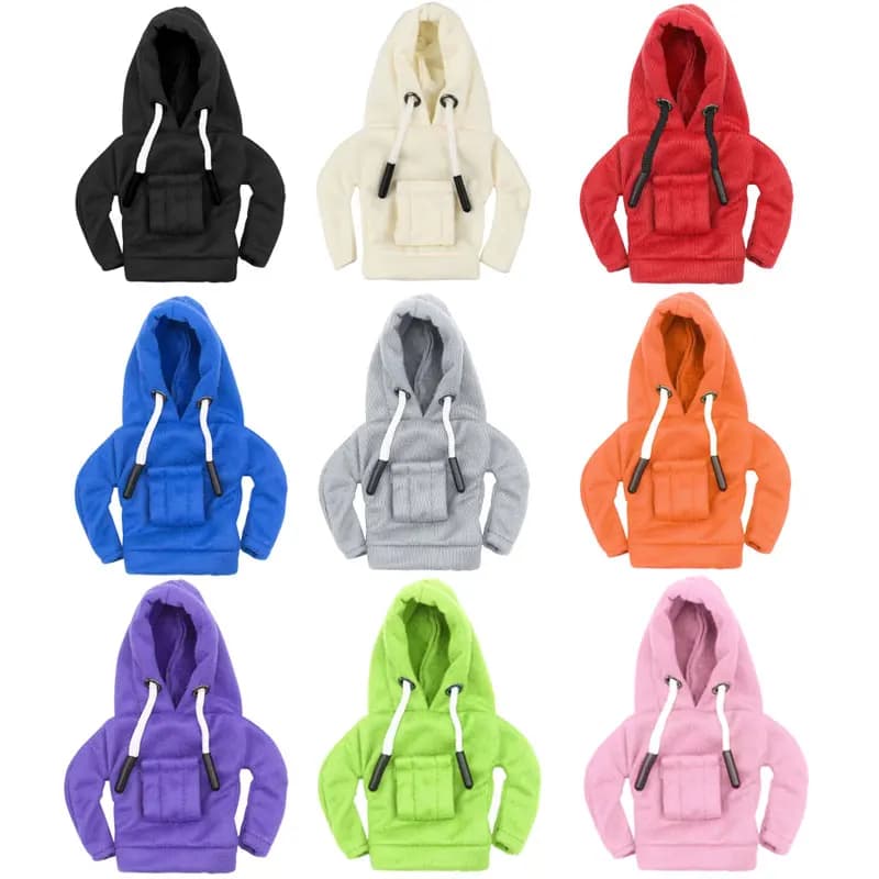 New Car Gear Shift Hoodie Cover Shift Cover Gear Handle Decoration Fits Manual Automatic Car Shift Lever Interior Decor Ornament - 3