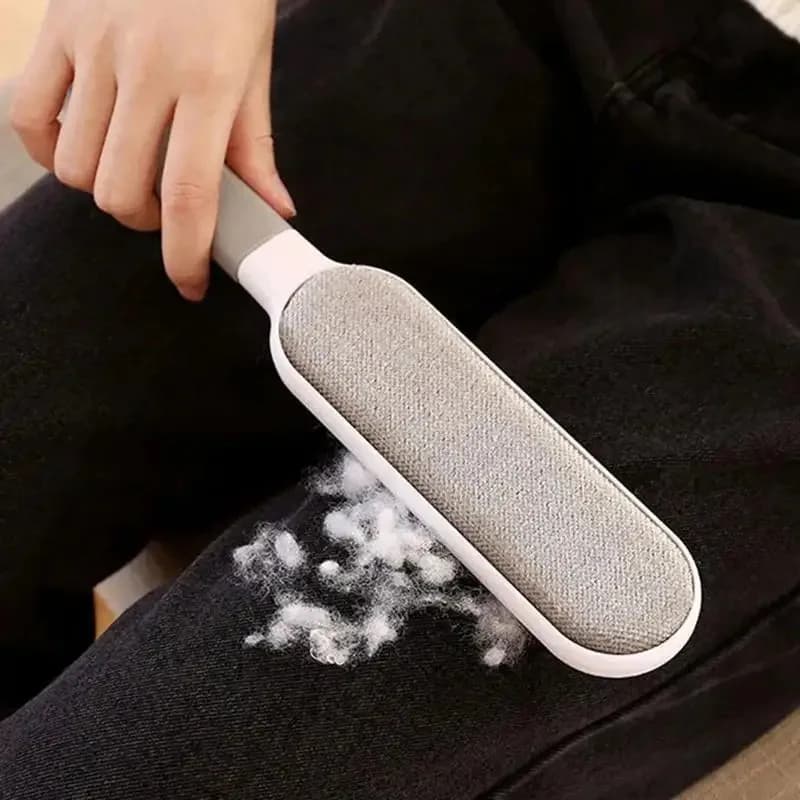 Double-Sided Pet Hair Remover, Manual Electrostatic Sticky Lint Brush, for Cat, Clothing, Sofa, Furniture, Carpet Cleaning - 4