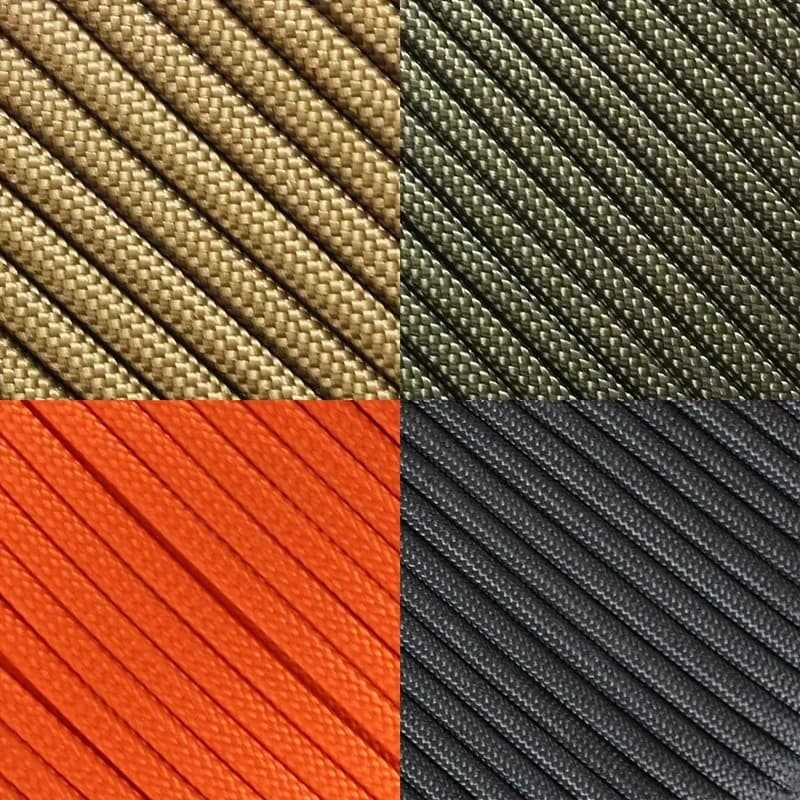 7 Cores 550 Paracord Cord 3 5 10 31 M Dia.4mm For Survival Lanyard Parachute Rope Camping Hiking Clothesline Tent Accessories - 5