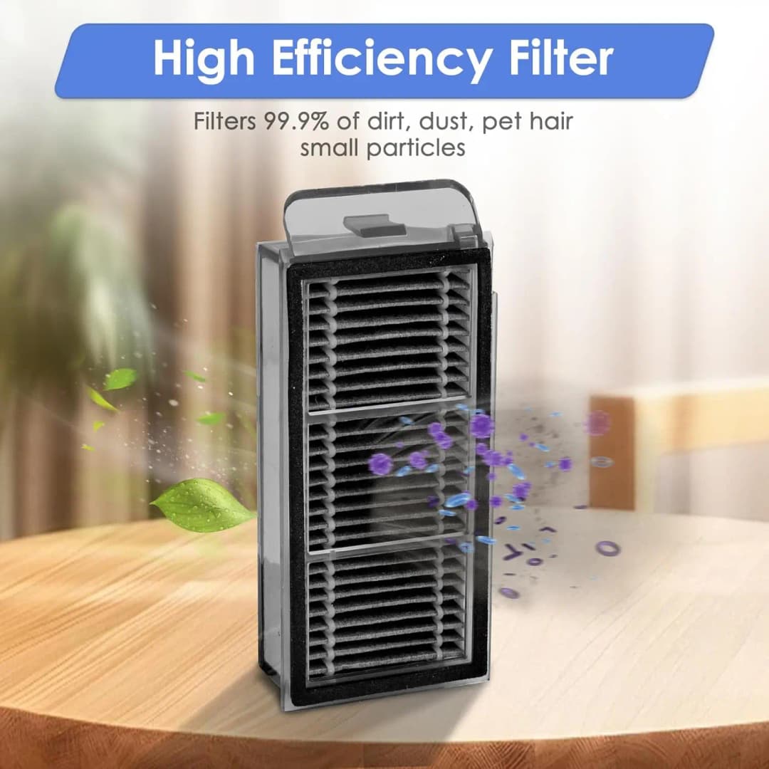 Dreame L40s Pro Ultra Robot Vacuum Cleaner Replacement Accessories Main Side Brush HEPA Filter Mop Cloths Dust Bag Spare Parts - 4