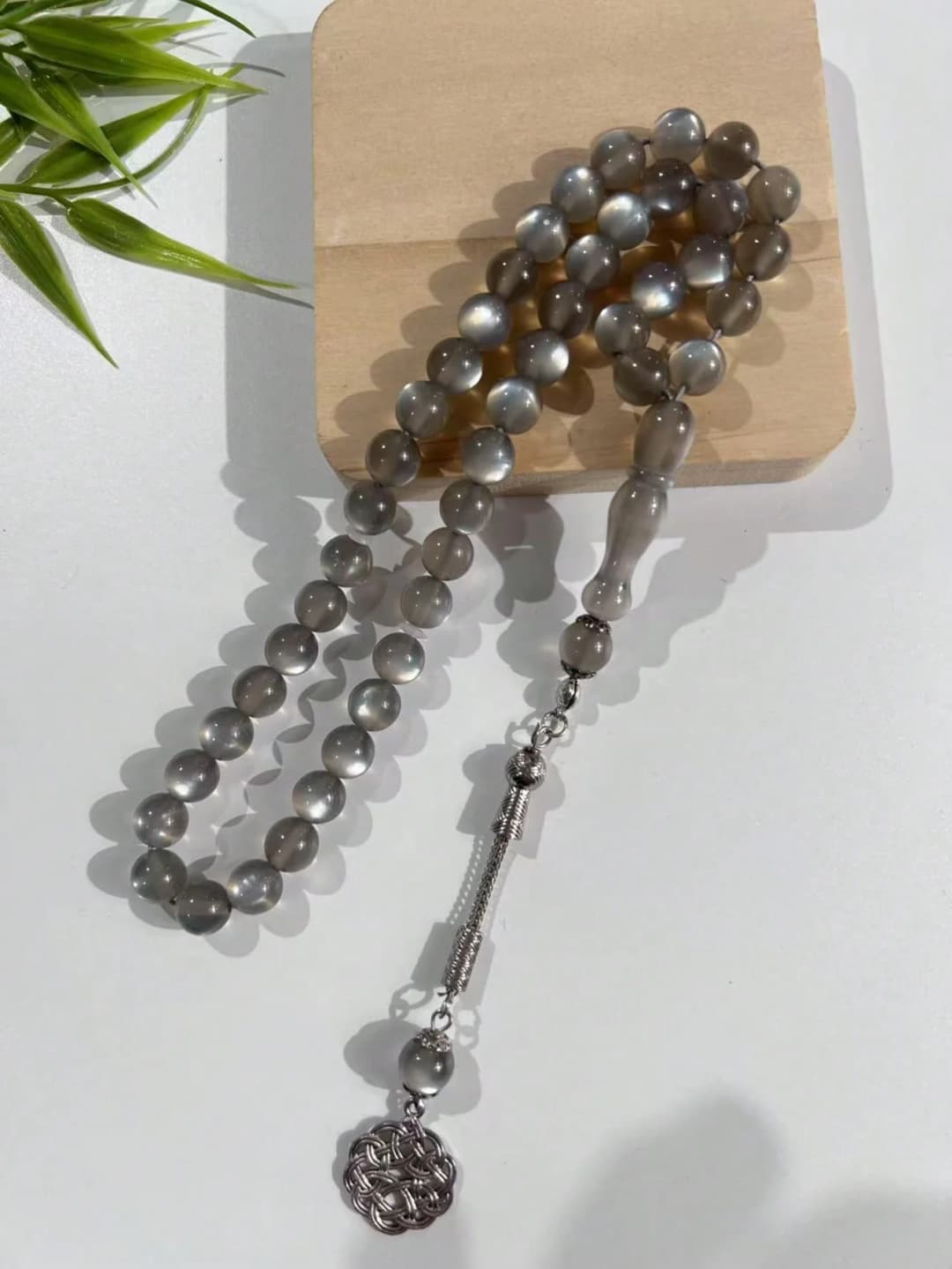 45 قطعة/مجموعة خرز صلاة بحلقة واحدة 10 ملم، مصممة للطقوس الدينية في الشرق الأوسط والعربية - 3