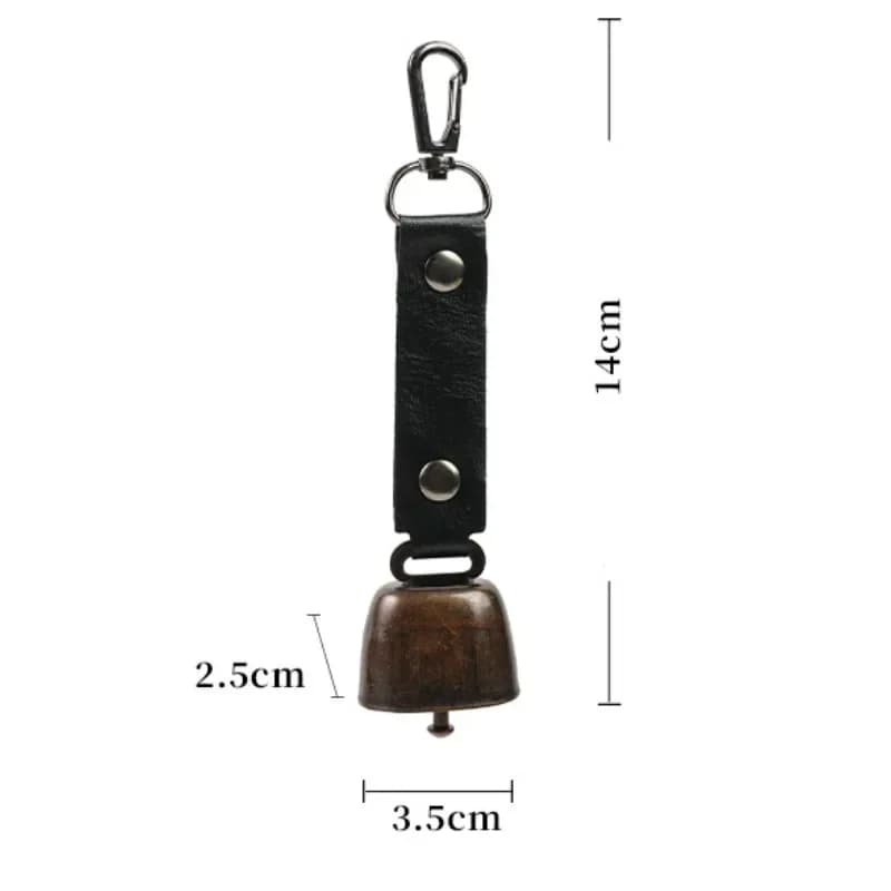 جرس تخييم عالي الصوت لمساعدة المشاة على تجنب إخافة الحياة البرية - 6