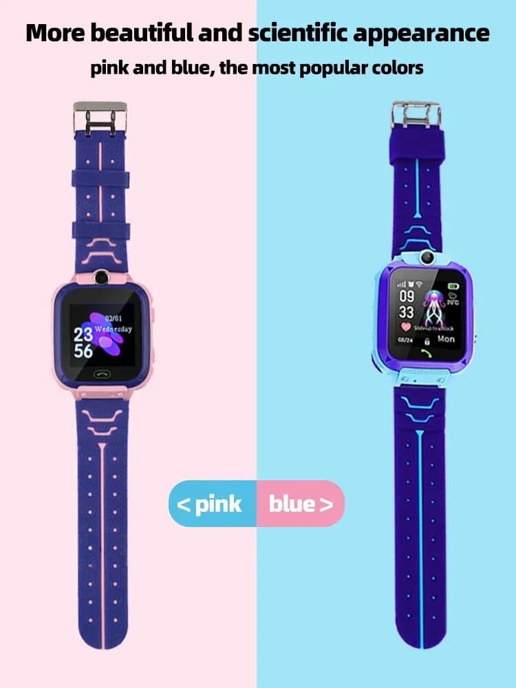 Q12 Kids Smart 2G Call Phone Watch Waterproof Mother Children GPS Monitor Boy Girls SOS Child Sports Digital Watches Tracker - 2