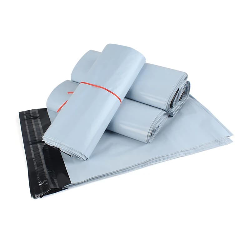 50pcs Logistics Shipping Bags Opaque PE Plastic Express Envelope Storage White Color Mailing Bags Self Adhesive Seal Courier Bag - 3