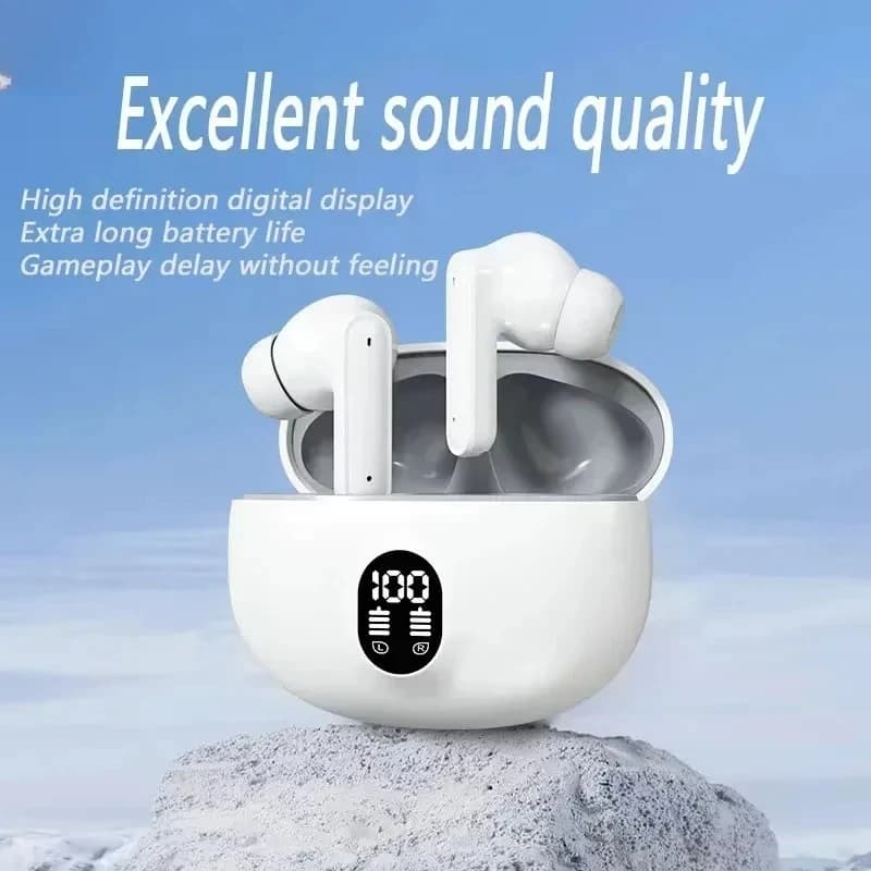 Lenovo TWS Wireless Bluetooth Earphones, Low Latency Noise Cancelling Gaming Bluetooth Earphones, HiFi Sound Quality - 3