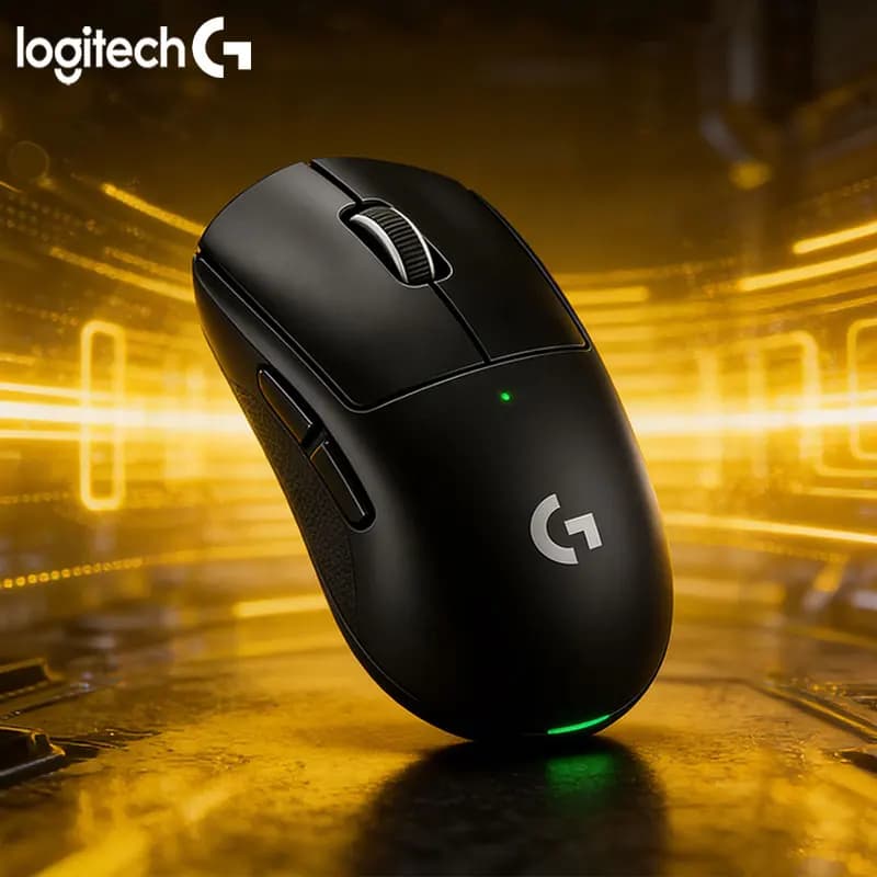 فأرة ألعاب لاسلكية Logitech PRO X SUPERLIGHT 2SE/M330/M280، عمر بطارية طويل، خفيفة الوزن للاستخدام في الألعاب والمكتب