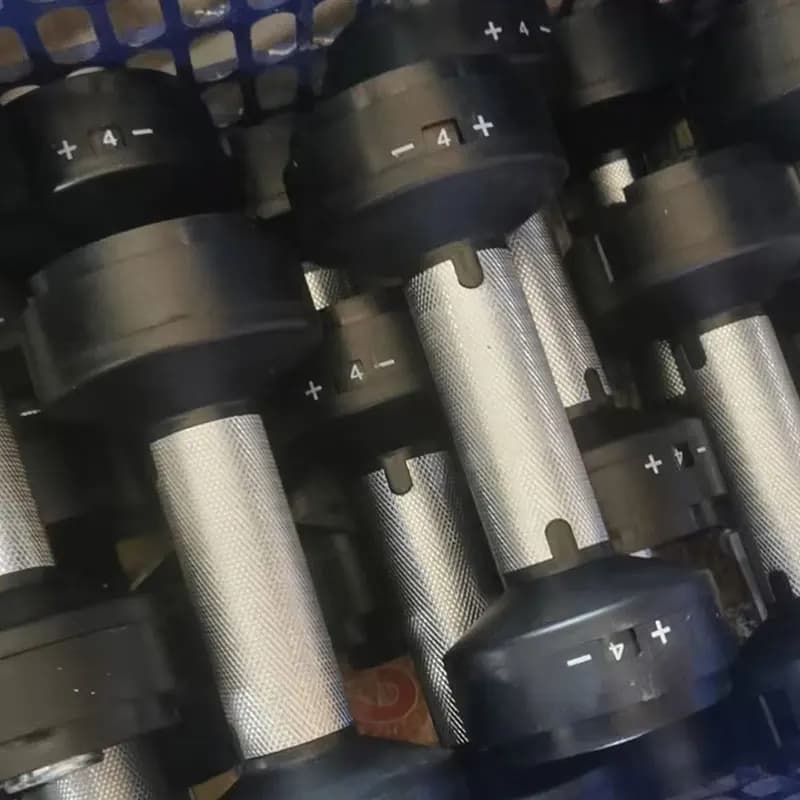Adjustable Dumbbell handle 4kg Increase 5LB Increase and 2kg Increase selector - 6