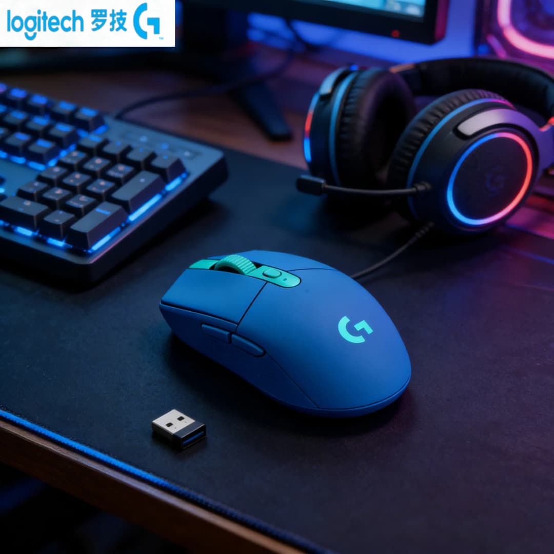 Logitech G102/G304 Wireless Ergonomic Mouse 2.4G Superlight for Notebook Office Desktop Gaming Mouse - 3