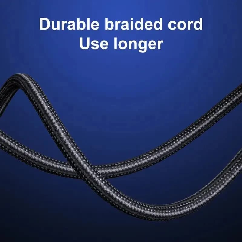 كابل تمديد USB2.0 للماوس وU القرص ولوحة المفاتيح كابل بيانات نايلون مضفر بطول 1 متر/2 متر/3 متر من سبائك الألومنيوم - 5