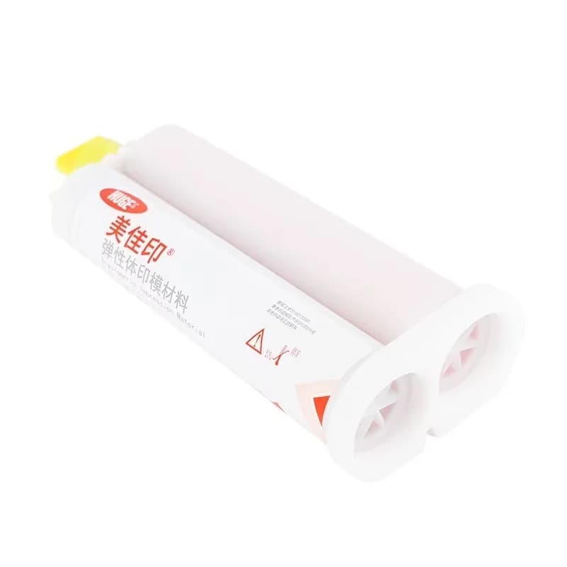 مواد انطباع أسنان من السيليكون المطاطي الخفيف 50 مل أدوات طبيب أسنان - 4