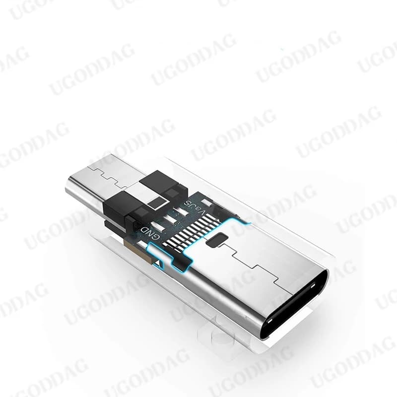 محول USB من النوع C من النوع C إلى محولات USB صغيرة أنثى إلى ذكر لشاحن Xiaomi سامسونج كابل بيانات USB C محول - 3