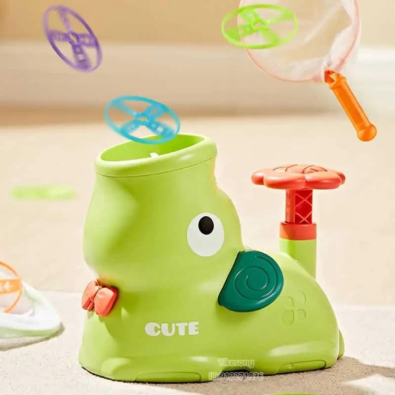 Foot Step On Flying Disc Air Rocket Launcher Saucer Jump Sport Game Elephant Duck Style Outdoor  Propeller Garden Children Toy - 3
