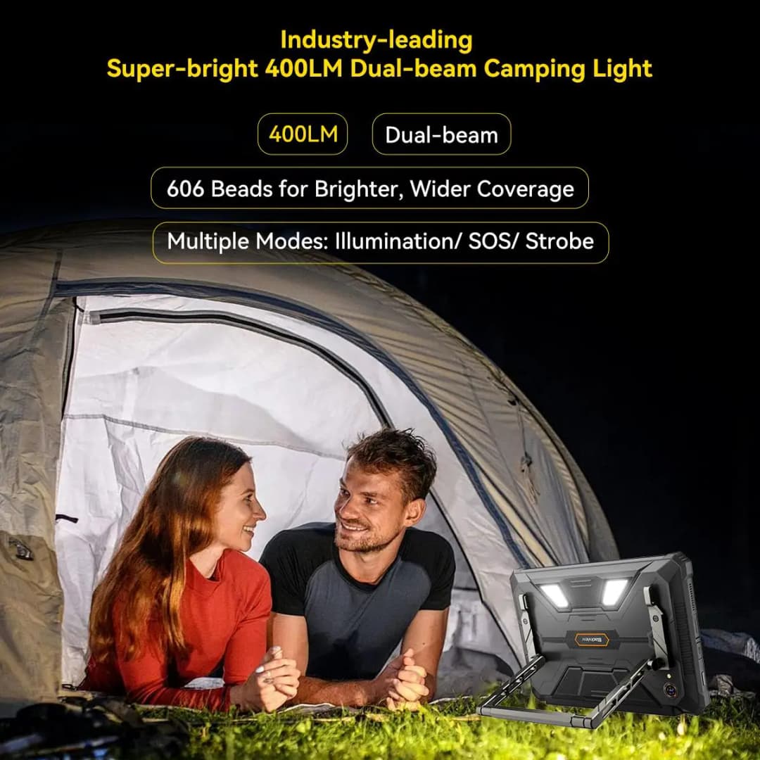 Blackview Active 12 Pro Tablet PC Projector 5G 11" 12GB+256GB/ 16GB+1TB 108MP Camera 30000mAh 120W Android 15 Google Play NFC - 6
