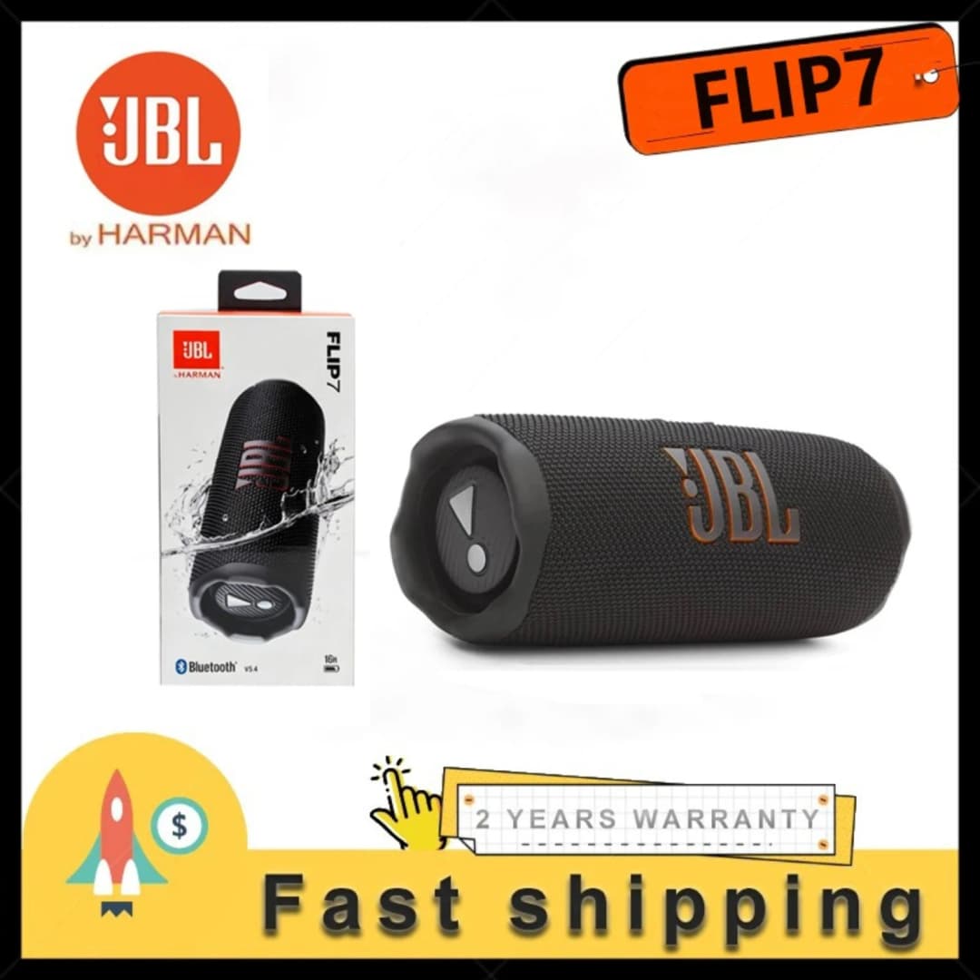 JBL FLIP7 Mini Portable Speaker IP68 Waterproof Dust Resistant Bluetooth 5.4 Long Playtime Travel Beach Speaker Flip 7