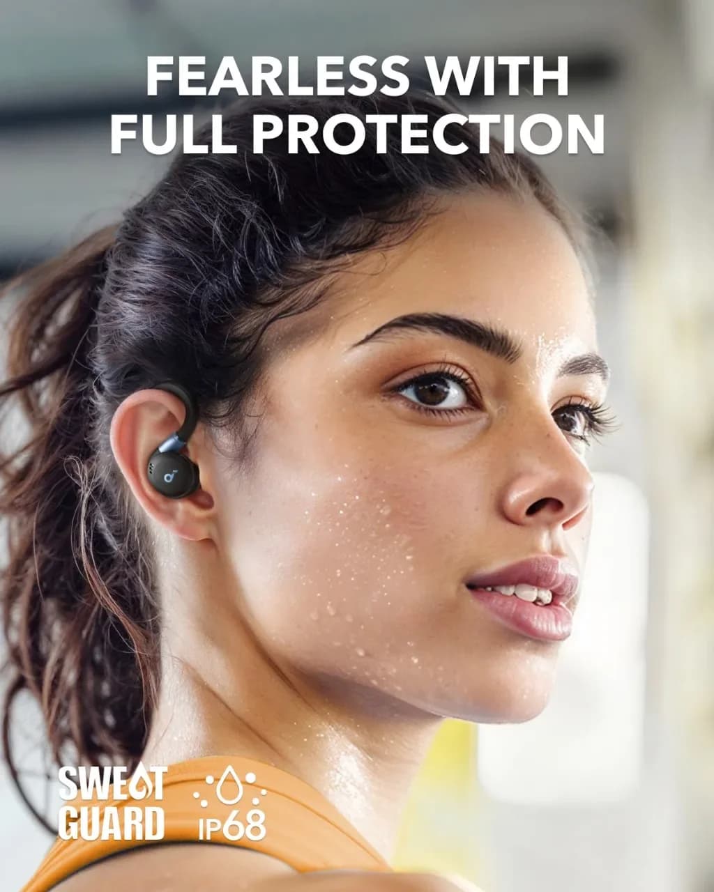 Soundcore Sport X20 by Anker, True-Wireless Workout Earbuds, Rotatable and Extendable Ear Hooks, Noise Cancelling, Deep Bass - 6