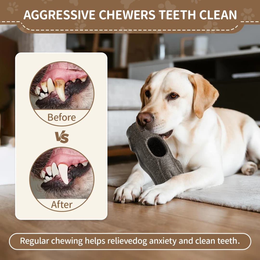 Indestructible Dog Toy for Aggressive Chewers, Frozen Treat Holder with Molds to Keep Large Dogs Busy & Reduce Anxiety - 5