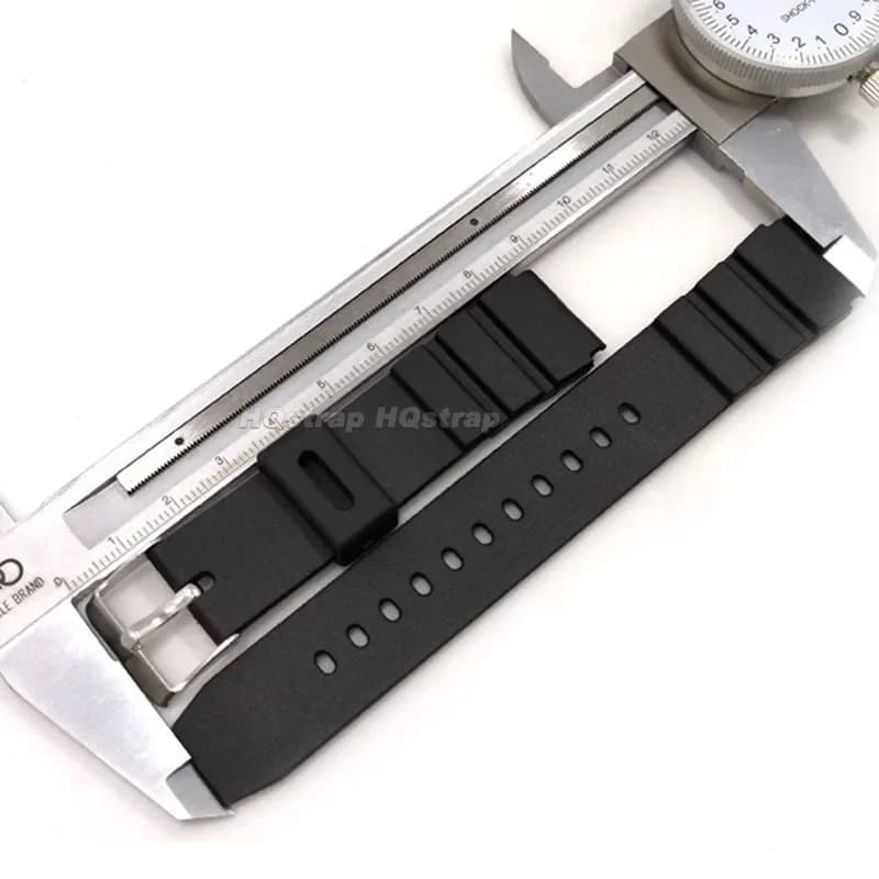 Silicone Strap for Casio 18mm 20mm 22mm 24mm 26mm 28mm Rubber Waterproof Watchband Students Electronic Sport Universal Wristband - 3