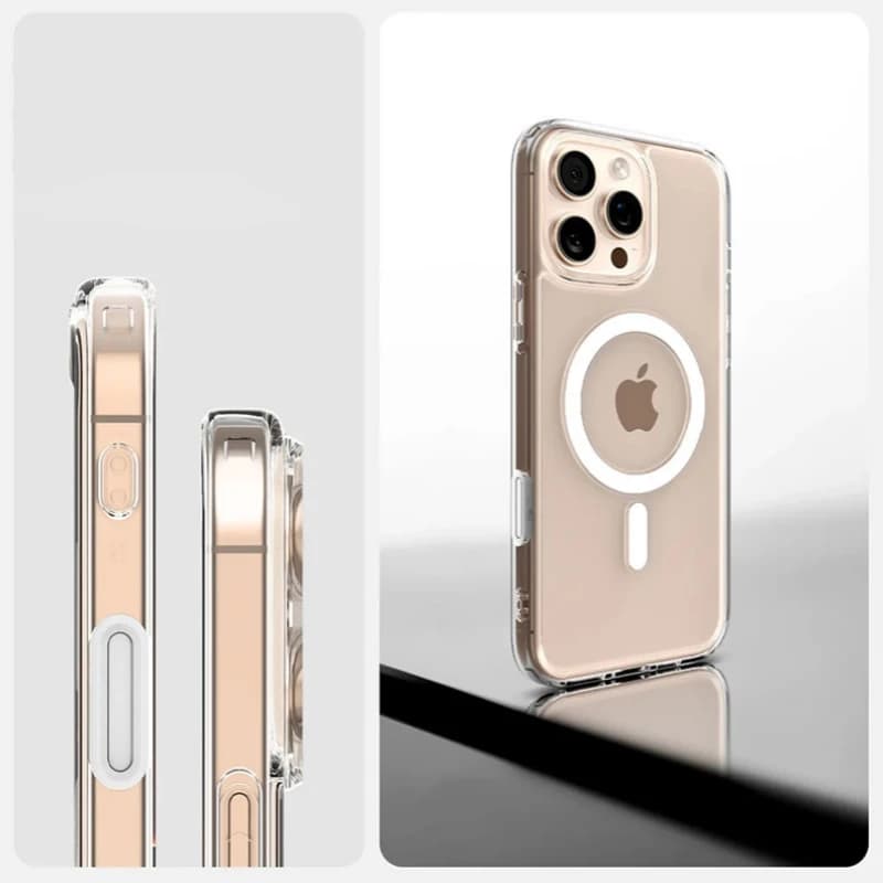 Spigen For iPhone 17 Pro Max Air 16 Plus Case Ultra Hybrid MagFit TPU Covered Camera Control Anti Yellowing For Magsafe Cover - 2