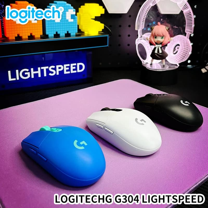 ماوس لاسلكي Logitech G304 LIGHTSPEED ماوس ألعاب خفيف الوزن ومحمول بسرعة الضوء لنفس طراز جهاز الكمبيوتر الشخصي بدون برنامج تشغيل - 4