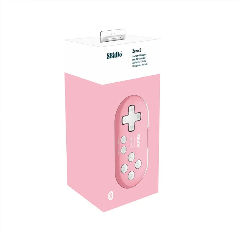 8BitDo Zero 2 Bluetooth Gamepad Mini Controller Compatible for Nintendo Switch Windows Android macOS - 4