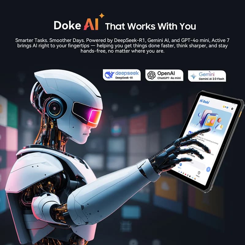 Blackview Active 7 RuggedTablet 11-inch  FHD+ Display Octa-core Android IP68&IP69K 10000mAh 45W Charger Outdoor Pad PC - 2