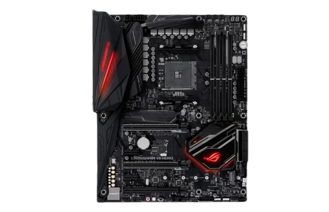 AMD X470 AM4 Motherboard ASUS ROG CROSSHAIR VII HERO Placa Mãe CPU For Ryzen 7 5800X3D 9 5950X 7 5700X 5 5600X 5 5600 DDR4 ATX - 3