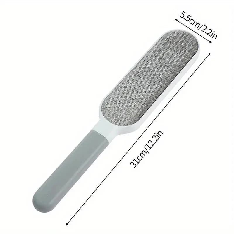 Double-Sided Pet Hair Remover, Manual Electrostatic Sticky Lint Brush, for Cat, Clothing, Sofa, Furniture,  Carpet Cleaning - 2