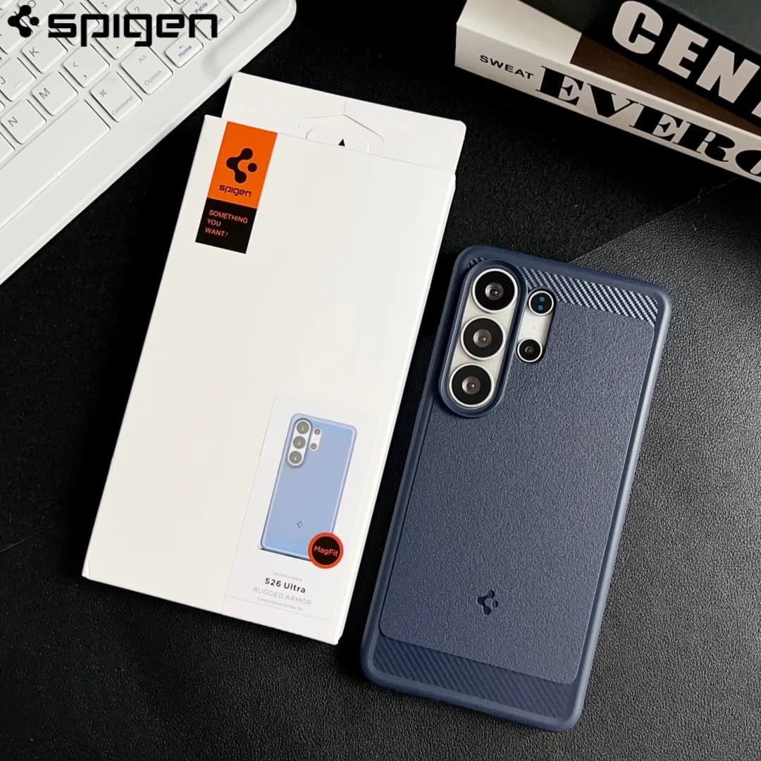 Spigen TPU Matte Magnetic Soft Phone Case For Samsung Galaxy S26 Ultra S26 Plus S26 For Magsafe Shockproof Rugged Armor Cover